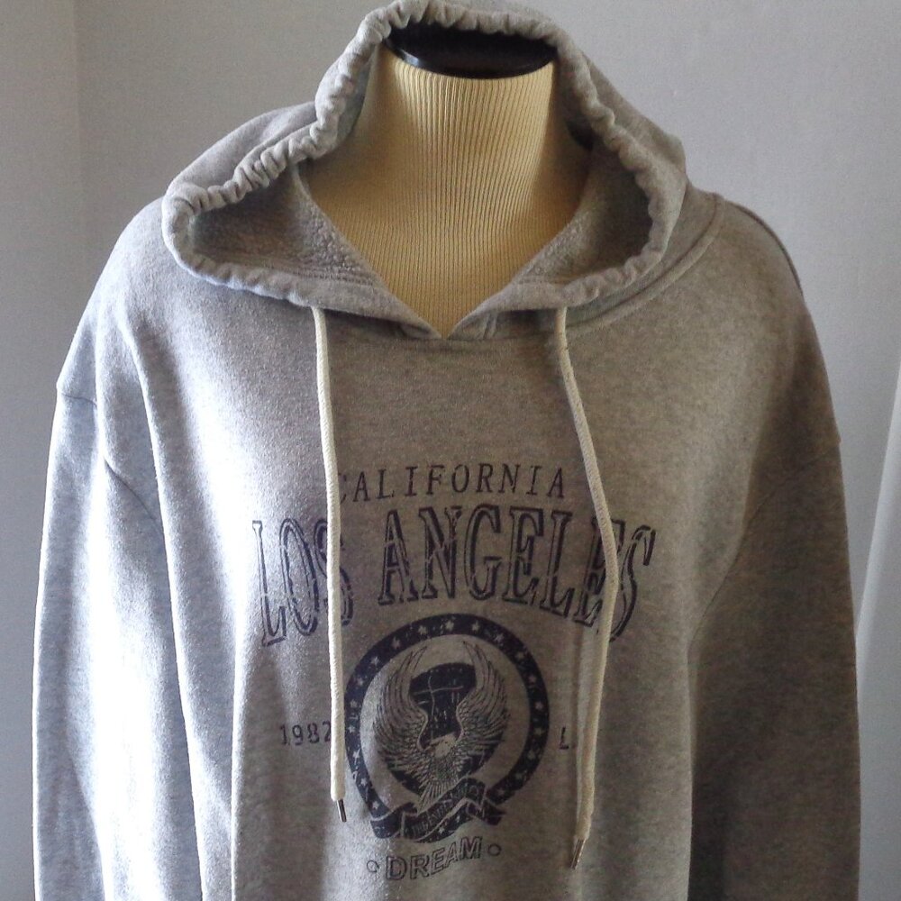SHEIN Curve California Los Angeles Pullover Hoodie Sweatshirt (S)
